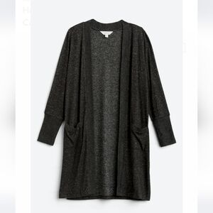 Hadley Brushed Knit Duster Length Cardigan